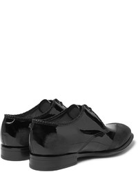 schwarze Derby Schuhe von Alexander McQueen