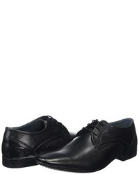 schwarze Derby Schuhe von Dockers by Gerli