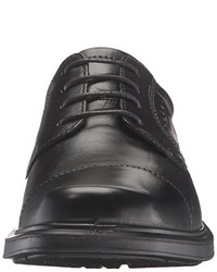 schwarze Derby Schuhe von Ecco