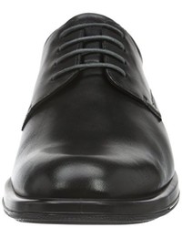 schwarze Derby Schuhe von Ecco