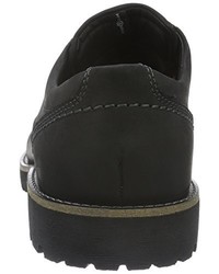 schwarze Derby Schuhe von Ecco