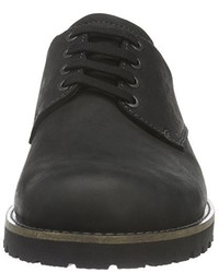 schwarze Derby Schuhe von Ecco