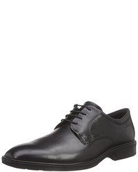 schwarze Derby Schuhe von Ecco