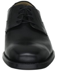 schwarze Derby Schuhe von Geox