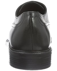 schwarze Derby Schuhe von Geox