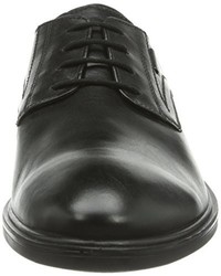 schwarze Derby Schuhe von Geox