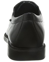 schwarze Derby Schuhe von Geox