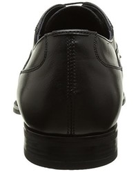 schwarze Derby Schuhe von Geox