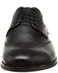 schwarze Derby Schuhe von Geox