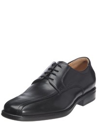 schwarze Derby Schuhe von Geox