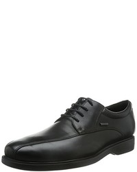 schwarze Derby Schuhe von Geox