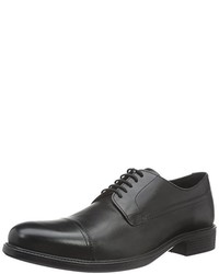 schwarze Derby Schuhe von Geox