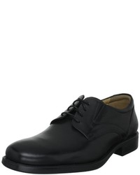 schwarze Derby Schuhe von Geox