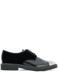 schwarze Derby Schuhe von Giuseppe Zanotti Design