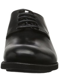 schwarze Derby Schuhe von Goldmud