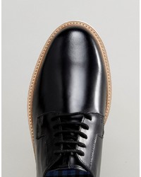 schwarze Derby Schuhe von Ben Sherman