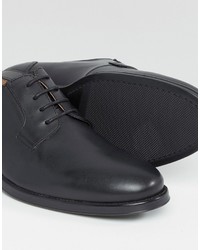 schwarze Derby Schuhe von Selected