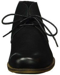 schwarze Derby Schuhe von Hub