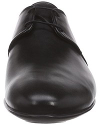 schwarze Derby Schuhe von Hugo