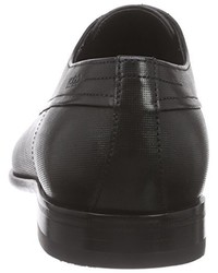 schwarze Derby Schuhe von Hugo