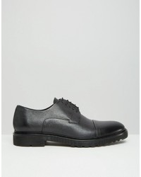 schwarze Derby Schuhe von Hugo Boss