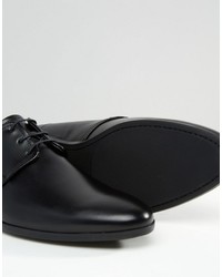 schwarze Derby Schuhe von Hugo Boss