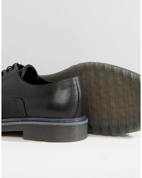 schwarze Derby Schuhe von Hugo Boss