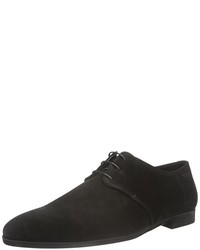 schwarze Derby Schuhe von Hugo