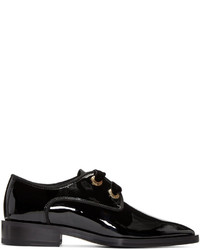 schwarze Derby Schuhe von Lanvin