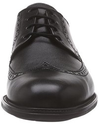 schwarze Derby Schuhe von Lloyd