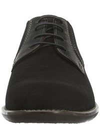 schwarze Derby Schuhe von Lloyd