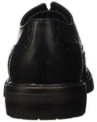 schwarze Derby Schuhe von Lumberjack