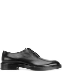 schwarze Derby Schuhe von Maison Margiela