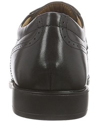 schwarze Derby Schuhe von Manz