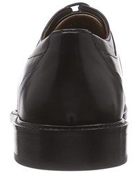 schwarze Derby Schuhe von Manz