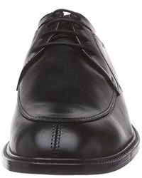 schwarze Derby Schuhe von Manz