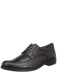 schwarze Derby Schuhe von Manz