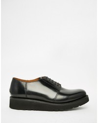 schwarze Derby Schuhe von Grenson