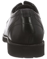 schwarze Derby Schuhe von Rockport