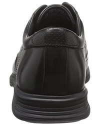 schwarze Derby Schuhe von Rockport