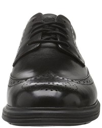 schwarze Derby Schuhe von Rockport