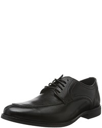 schwarze Derby Schuhe von Rockport