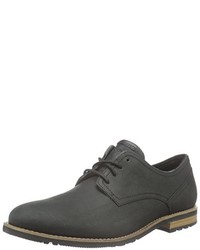 schwarze Derby Schuhe von Rockport