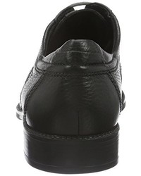 schwarze Derby Schuhe von Sioux