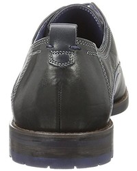 schwarze Derby Schuhe von Sioux