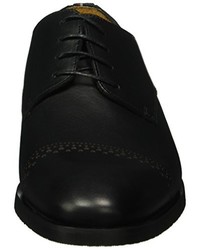 schwarze Derby Schuhe von Tommy Hilfiger