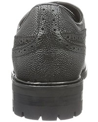 schwarze Derby Schuhe von Tommy Hilfiger