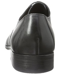 schwarze Derby Schuhe von Uomo