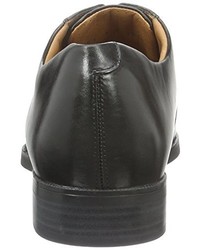 schwarze Derby Schuhe von Weber Schuh