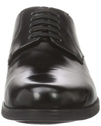 schwarze Derby Schuhe von Weber Schuh